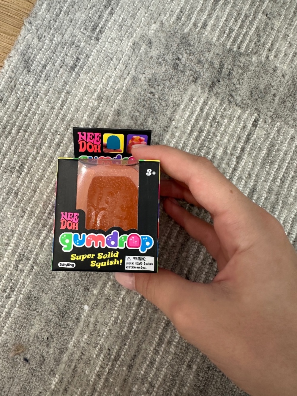 Needoh orange gumdrop